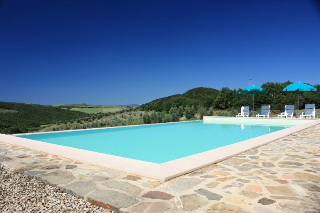 Le Piane Villa Castiglione d'Orcia Luaran gambar